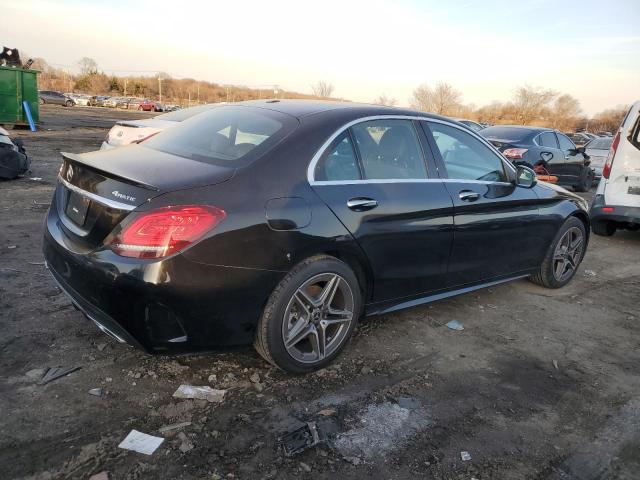 WDDWF8EB8LR535858 - 2020 MERCEDES-BENZ C 300 4MATIC BLACK photo 3