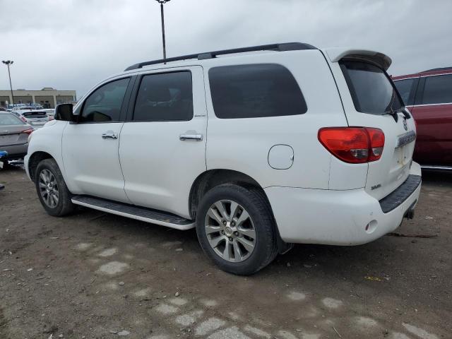 5TDJW5G18AS039366 - 2010 TOYOTA SEQUOIA LIMITED WHITE photo 2