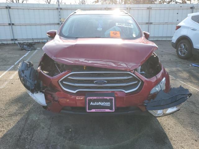 MAJ6S3GL9LC368949 - 2020 FORD ECOSPORT SE RED photo 5