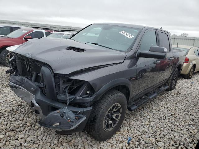 1C6RR7YT6JS160322 - 2018 RAM 1500 REBEL GRAY photo 1