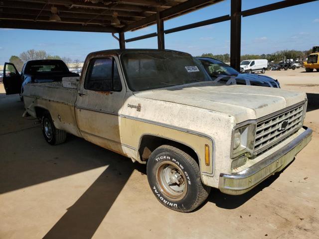 CCL146A101885 - 1976 CHEVROLET C-10 BEIGE photo 4