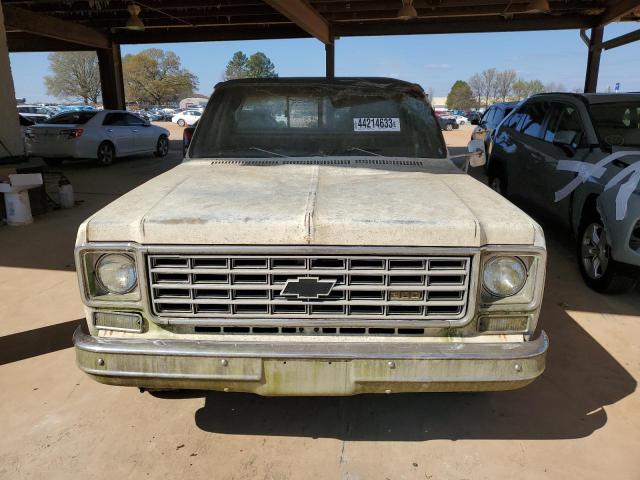 CCL146A101885 - 1976 CHEVROLET C-10 BEIGE photo 5