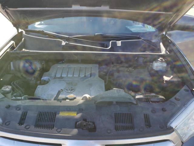 5TDBK3EH8DS268638 - 2013 TOYOTA HIGHLANDER BASE رمادي صورة 12