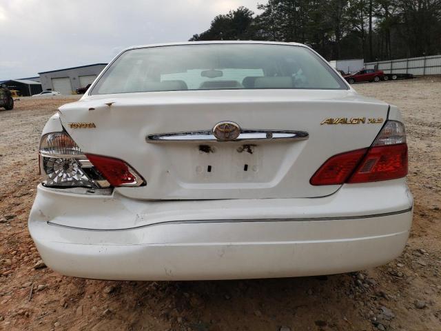 4T1BF28B84U356165 - 2004 TOYOTA AVALON XL WHITE photo 6