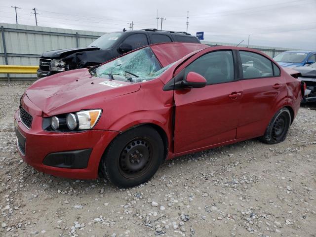 1G1JA5SH2D4107785 - 2013 CHEVROLET SONIC LS 红色 照片 1