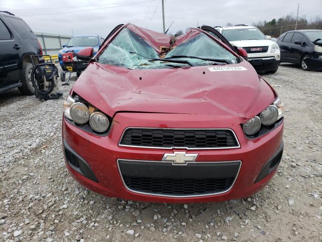 1G1JA5SH2D4107785 - 2013 CHEVROLET SONIC LS 红色 照片 5