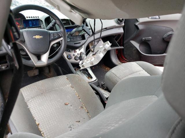 1G1JA5SH2D4107785 - 2013 CHEVROLET SONIC LS 红色 照片 8