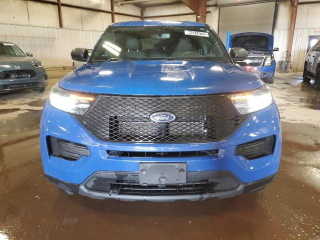 1FM5K8AW4LGC14787 - 2020 FORD EXPLORER POLICE INTERCEPTOR 蓝色 照片 5