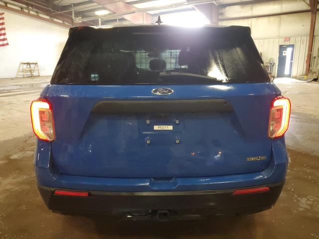 1FM5K8AW4LGC14787 - 2020 FORD EXPLORER POLICE INTERCEPTOR 蓝色 照片 6