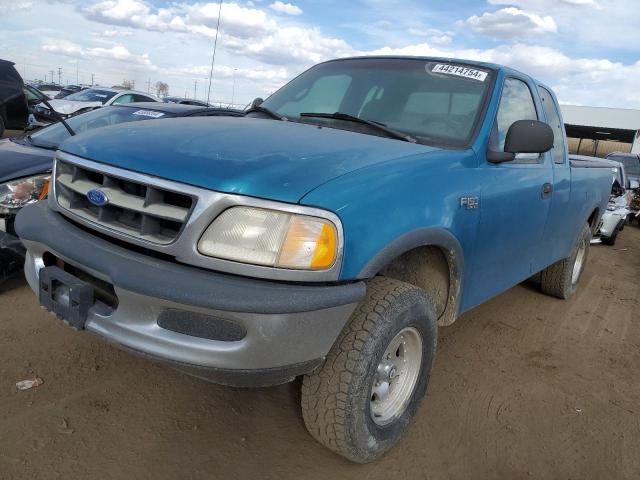 1FTDX1865VKC03876 - 1997 FORD F150 TEAL photo 1