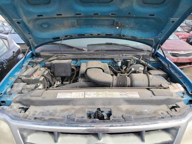 1FTDX1865VKC03876 - 1997 FORD F150 TEAL photo 11