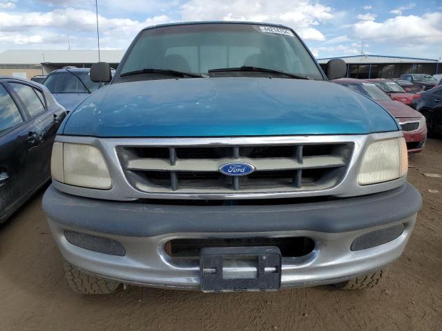 1FTDX1865VKC03876 - 1997 FORD F150 TEAL photo 5