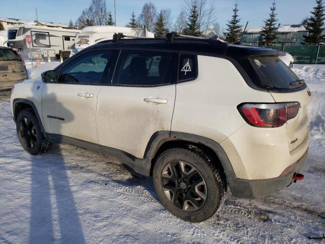 3C4NJDDB8JT201929 - 2018 JEEP COMPASS TRAILHAWK WHITE photo 2