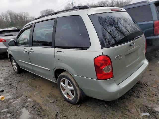 JM3LW28A430354152 - 2003 MAZDA MPV WAGON SILVER photo 2