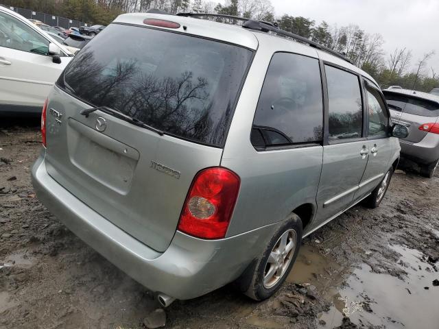 JM3LW28A430354152 - 2003 MAZDA MPV WAGON SILVER photo 3