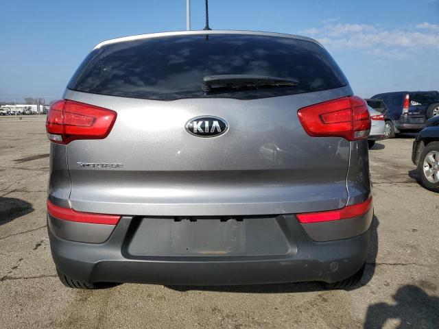 KNDPB3ACXG7853672 - 2016 KIA SPORTAGE LX GRAY photo 6