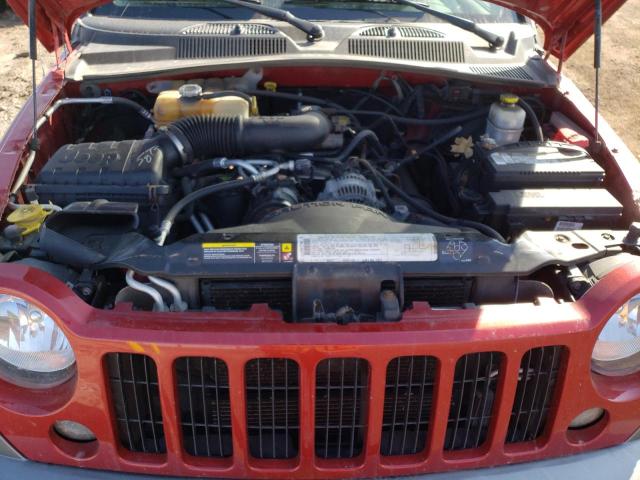 1J4GL48K36W147111 - 2006 JEEP LIBERTY SPORT RED photo 11