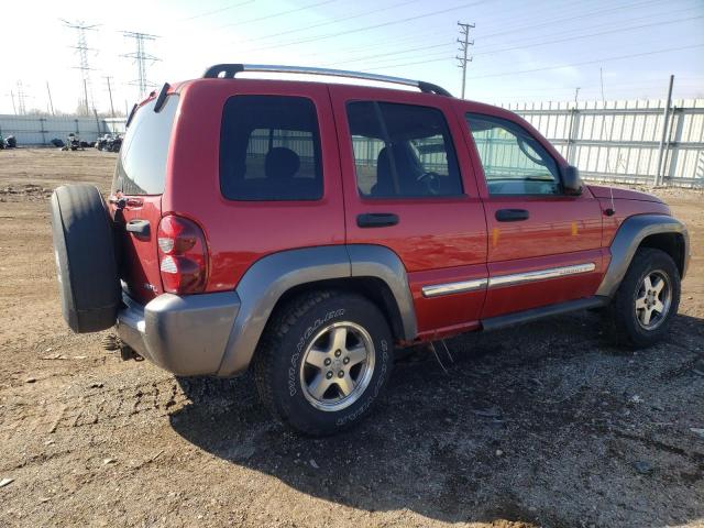 1J4GL48K36W147111 - 2006 JEEP LIBERTY SPORT RED photo 3