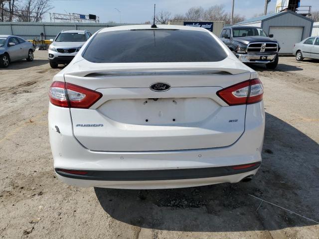 3FA6P0H79GR192705 - 2016 FORD FUSION SE WHITE photo 6