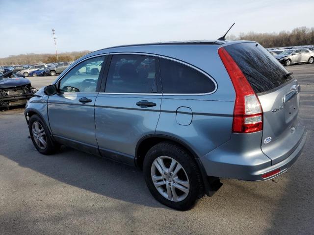 5J6RE4H59BL026415 - 2011 HONDA CR-V EX BLUE photo 2