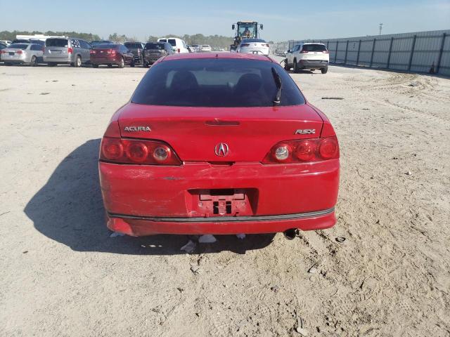 JH4DC54896S014223 - 2006 ACURA RSX RED photo 6