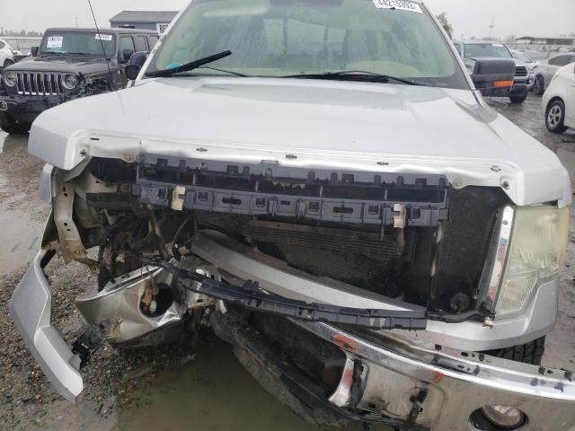 1FTPX14V69FB10471 - 2009 FORD F150 SUPER CAB SILVER photo 11