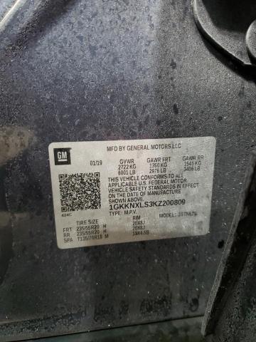 1GKKNXLS3KZ200809 - 2019 GMC ACADIA DENALI 蓝色 照片 14