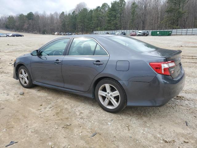 4T1BF1FK7CU614493 - 2012 TOYOTA CAMRY BASE GRAY photo 2