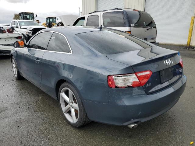 WAUDK78T39A005359 - 2009 AUDI A5 QUATTRO GRAY photo 2