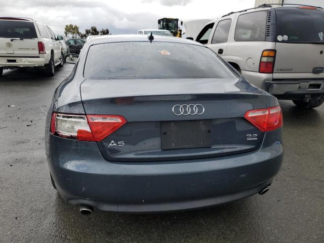 WAUDK78T39A005359 - 2009 AUDI A5 QUATTRO GRAY photo 6