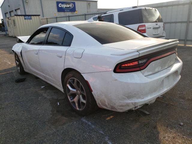 2C3CDXCT7GH185738 - 2016 DODGE CHARGER R/T WHITE photo 2