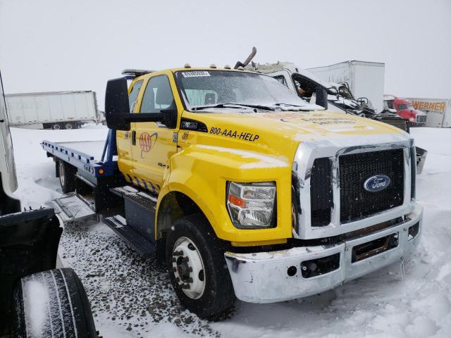 1FDWX6DCXHDB01186 - 2017 FORD F650 SUPER DUTY YELLOW photo 1