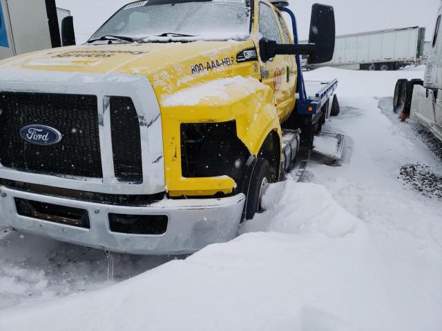 1FDWX6DCXHDB01186 - 2017 FORD F650 SUPER DUTY YELLOW photo 9