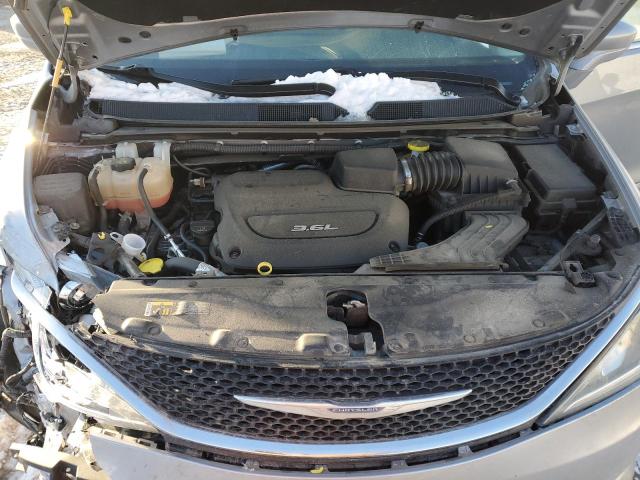 2C4RC1BG2HR506655 - 2017 CHRYSLER PACIFICA TOURING L SILVER photo 12
