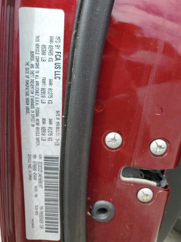 2C3CDZFJ4KH688187 - 2019 DODGE CHALLENGER R/T SCAT PACK RED photo 12