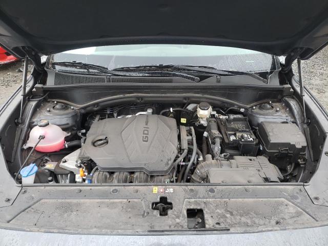 5NMS2DAJ4NH410485 - 2022 HYUNDAI SANTA FE SEL Գրաֆիտ լուսանկար 12