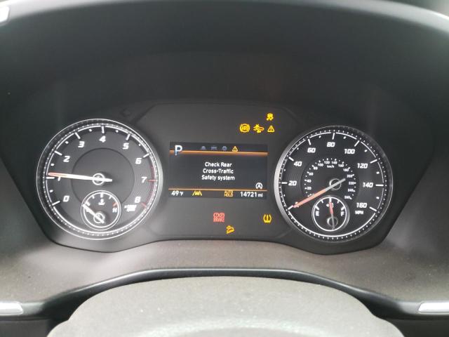 5NMS2DAJ4NH410485 - 2022 HYUNDAI SANTA FE SEL Գրաֆիտ լուսանկար 9