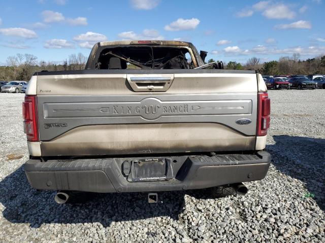 1FTEW1EG7HFB16353 - 2017 FORD F150 SUPERCREW BURN photo 6