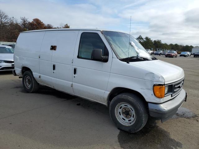 1FTRE14W96HA99179 - 2006 FORD ECONOLINE E150 VAN WHITE photo 4