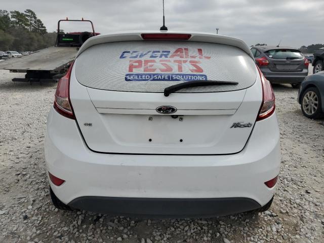 3FADP4EJ2KM109345 - 2019 FORD FIESTA SE WHITE photo 6