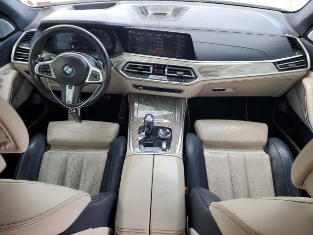 5UXCX4C58KLS36595 - 2019 BMW X7 XDRIVE50I WHITE photo 8