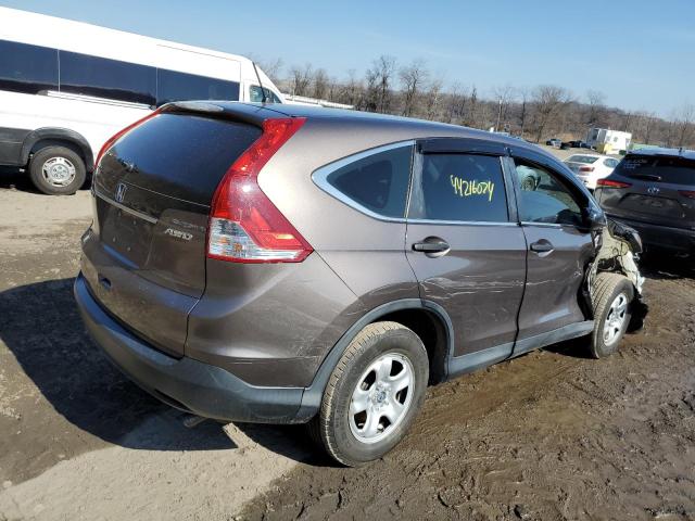 2HKRM4H3XEH697267 - 2014 HONDA CR-V LX GRAY photo 3