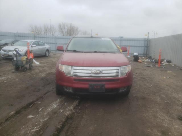 2FMDK49C37BA97487 - 2007 FORD EDGE SEL PLUS RED photo 5