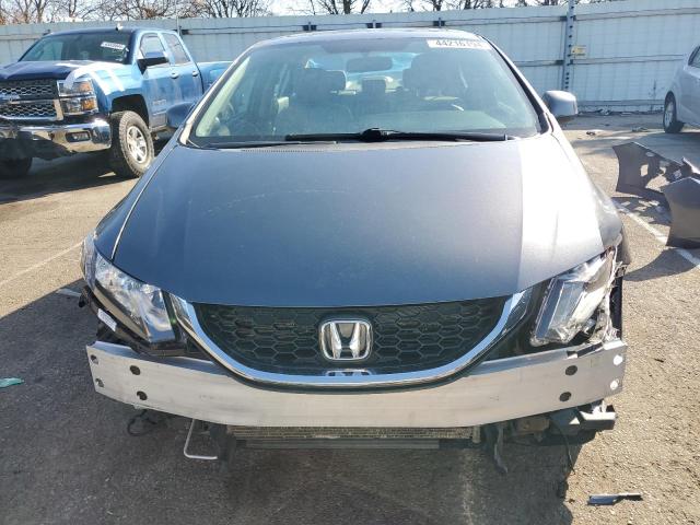 19XFB2F99DE014157 - 2013 HONDA CIVIC EXL GRAY photo 5