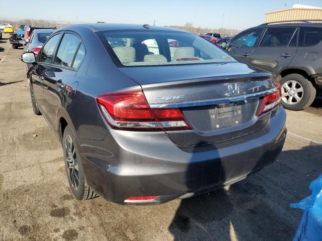 19XFB2F99DE014157 - 2013 HONDA CIVIC EXL GRAY photo 6