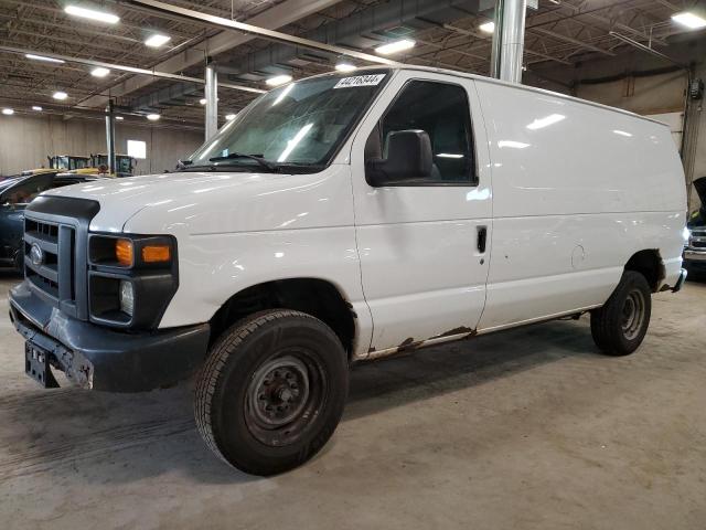 1FTSE3EL1BDB00618 - 2011 FORD ECONOLINE E350 SUPER DUTY VAN WHITE photo 1