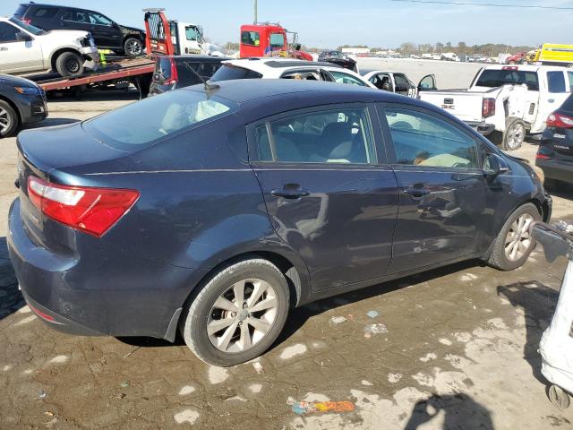 KNADN4A33C6091539 - 2012 KIA RIO EX BLUE photo 3