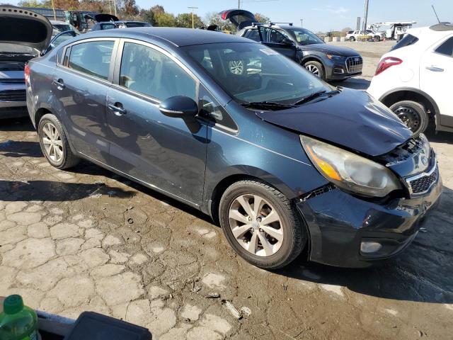 KNADN4A33C6091539 - 2012 KIA RIO EX BLUE photo 4