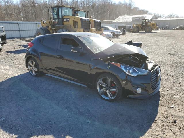 KMHTC6AE4DU147644 - 2013 HYUNDAI VELOSTER TURBO BLACK photo 4