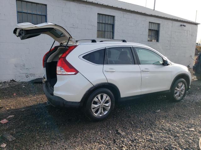 5J6RM4H70EL065564 - 2014 HONDA CR-V EXL WHITE photo 3